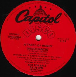 画像1: A Taste Of Honey - Disco Dancin'/Sky High  12"