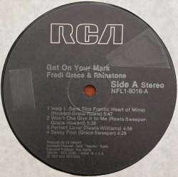 画像2: Fredi Grace And Rhinstone - Get On Your Mark  LP