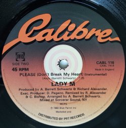 画像2: Lady M - Please (Don't Break My Heart)  12"