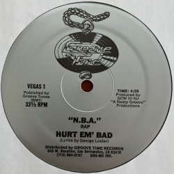 画像1: Hurt Em' Bad - N.B.A. Rap (Remix) 12"