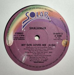 画像1: Shalamar - My Girl Loves Me (Vocal Remix Of LP Version)/Dead Giveaway (LP Version)   12"
