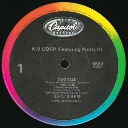 画像1: K-9 Corp (Featuring Pretty C)/George Clinton - Dog Talk/Man's Best Friend (Inst)  12"