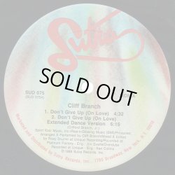 画像1: Cliff Branch - Don't Give Up (On Love)  12"