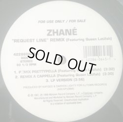 画像1: Zhané - Request Line Remix featuring Queen Latifah  12"