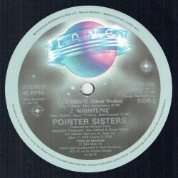 画像2: Pointer Sisters - Automatic/Nightline 12" 