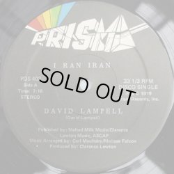 画像1: David Lampell - I Ran Iran/Iranian Groove  12"