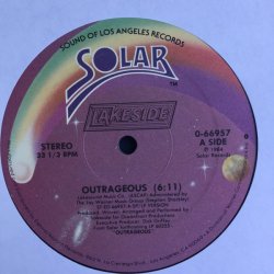 画像1: Lakeside - Outrageous/So Let's Love  12"