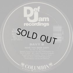 画像1: Davy D - Have You Seen Davy/Keep Your Distance/Get Busy  12"