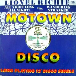 画像1: Lionel Richie - All Night Long/Wandering Stranger 12"