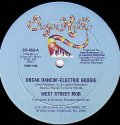 West Street Mob - Break Dance-Electric Boogie/Let Your Mind Be Free  12"