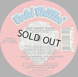 画像2: Big Daddy Kane - Rap Summary (Lean On Me)/Long Live The Kane (LP Vers)  12"