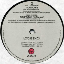 画像3: Loose Ends - Slow Down 12"