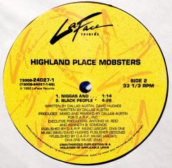 画像2: Highland Place Mobsters - Let's Get Naked/Niggas And…/Black People  12" 