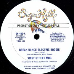 画像1: West Street Mob - Break Dance-Electric Boogie/Let Your Mind Be Free  12"