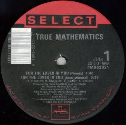 画像1: True Mathematics - For The Lover In You  12"