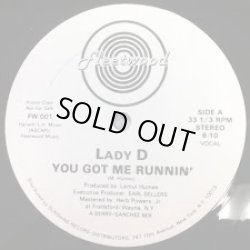 画像1: Lady D - You Got Me Runnin'  12"