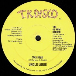 画像2: Uncle Louie - Full-Tilt Boogie/Sky High  12"