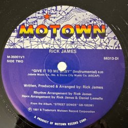 画像2: Rick James - Give It To Me Baby  12"