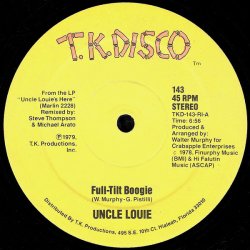 画像1: Uncle Louie - Full-Tilt Boogie/Sky High  12"
