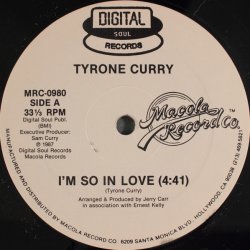 画像1: Tyrone Curry - I'm So In Love/Joy Ride  12"