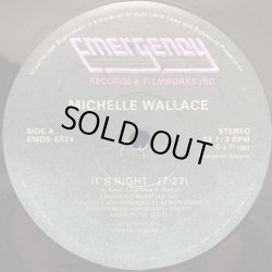 画像1: Michelle Wallace - It's Right/Tee's Right  12"
