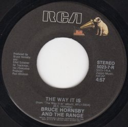画像1: Bruce Hornsby And The Range – The Way It Is/The Wild Frontier"  7" 
