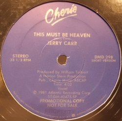 画像1: Jerry Carr - This Must Be Heaven  12" 