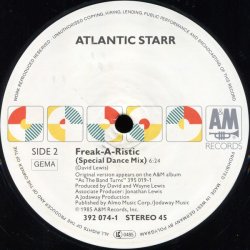 画像3: Atlantic Starr - Secret Lovers/Thank You/Freak-A-Ristic (Special Dance Mix)  12" 