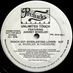 画像2: Unlimited Touch Featuring Audrey Wheeler - Reach Out (Everlasting Lover)  12" 