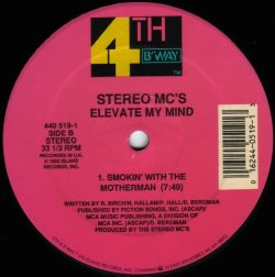 画像2: Stereo MC's - Elevate My Mind/Smokin' With The Motherman 12"
