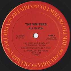 画像2: The Writers - All In Fun  LP