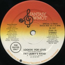 画像1: Fat Larry's Band - Lookin' For Love (Long 6:54/Short 5:29)  12"