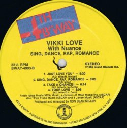 画像3: Vikki Love With Nuance - Sing, Dance, Rap, Romance  LP