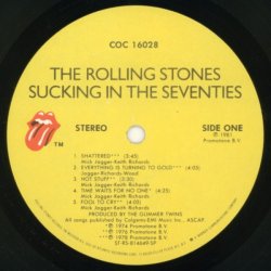 画像2: The Rolling Stones - Sucking In The Seventies  LP