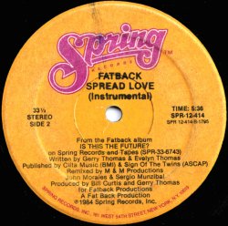 画像2: Fatback - Spread Love  12"