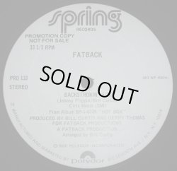 画像1: Fatback - Backstrokin'  12"