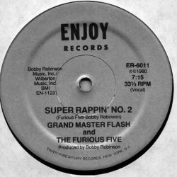 画像1: Grand Master Flash And The Furious Five - Super Rappin' No. 2  12"