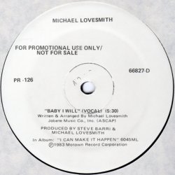 画像1: Michael Lovesmith - Baby I Will  12" 