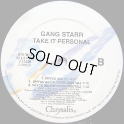画像2: Gang Starr - Take It Personal/DWYCK  12"