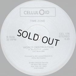 画像3: Time Zone Featuring John Lydon & Afrika Bambaataa - World Destruction  12"