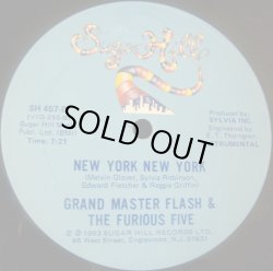 画像2: Grand Master Flash & The Furious Five - New York New York  12"