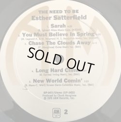 画像3: Esther Satterfield - The Need To Be  LP