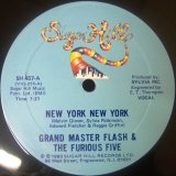 Grand Master Flash & The Furious Five - New York New York  12"