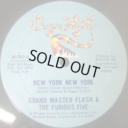 画像1: Grand Master Flash & The Furious Five - New York New York  12"