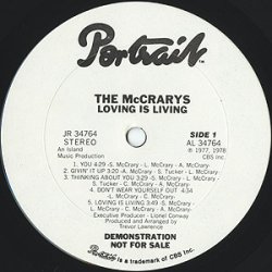 画像3: McCrarys	 - Loving Is Living  LP