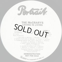 画像3: McCrarys	 - Loving Is Living  LP