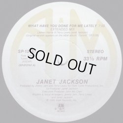 画像2: Janet Jackson - What Have You Done For Me Lately  12" 