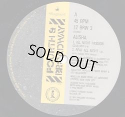 画像1: Alisha - All Night Passion  12"