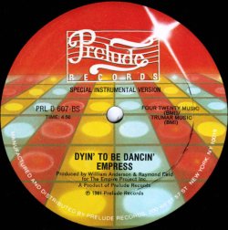 画像2: Empress - Dyin' To Be Dancin'  12"