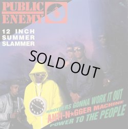 画像1: Public Enemy - Brothers Gonna Work It Out/Power To The People/Anti-Nigger Machine 12"
